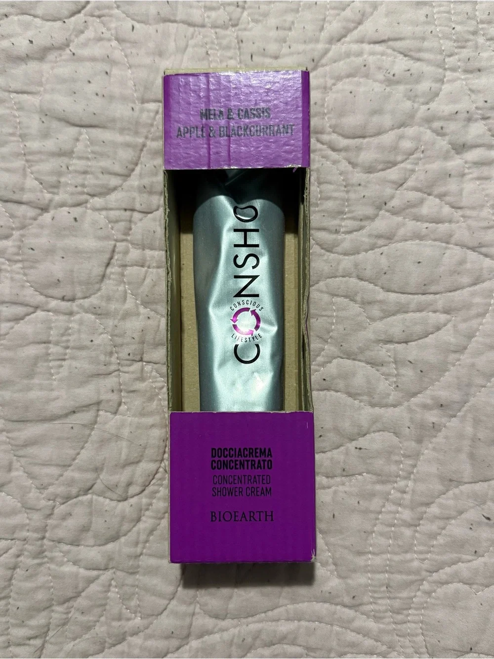 Conscious Shower Cream Tube | Apple + Blackcurrent